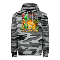 Slate Camo Tacos And Tequila Premium Hoodie - CowhideDigitalArt
