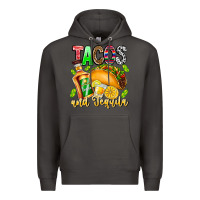 Smoke Tacos And Tequila Premium Hoodie - CowhideDigitalArt