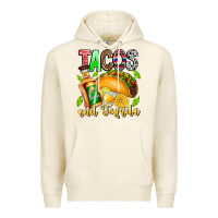 Tofu Tacos And Tequila Premium Hoodie - CowhideDigitalArt