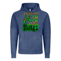Vintage Denim St. Patrick's I don't need luck i have skills Vintage Hoodie - OliviaCreatesArt