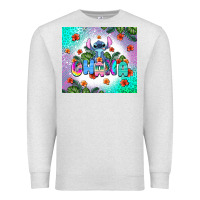 Oatmeal Heather ohana stitch Premium Sweatshirt - AdoDesignShop