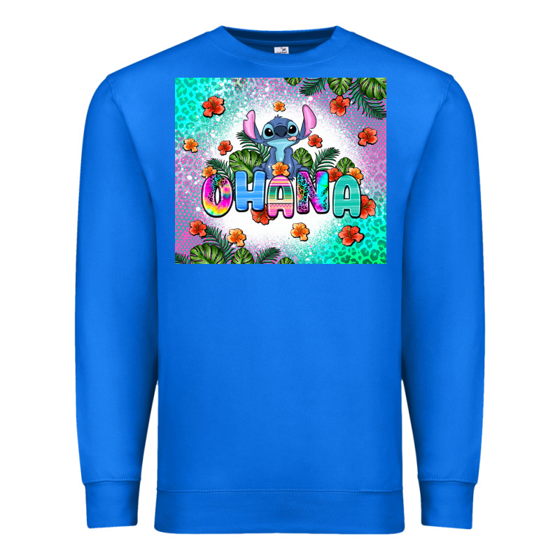 Ohana Stitch Premium Sweatshirt by AdoDesignShop | Teevron