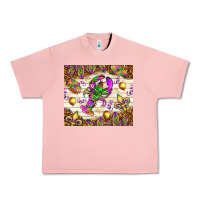 Salmon Mardi Gras with crab tumbler Urban Heavy Tee - HowdyJamesFarm