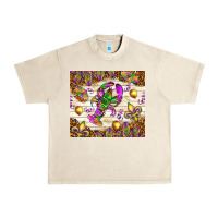 Sandshell Mardi Gras with crab tumbler Urban Heavy Tee - HowdyJamesFarm