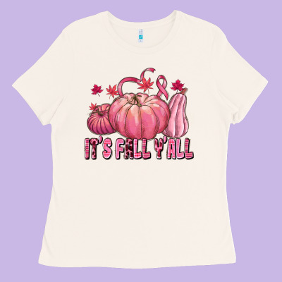 Its Fall Yall Ladies Tee Designed By Texasbilliewilder