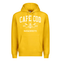 Lemon Cape Cod MA Vintage Crossed Oars & Boat Anchor Sports Sweat Premium Hoodie - longCreatives