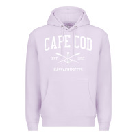 Lilac Cape Cod MA Vintage Crossed Oars & Boat Anchor Sports Sweat Premium Hoodie - longCreatives