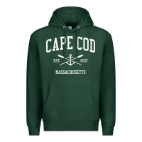 Sports Green Cape Cod MA Vintage Crossed Oars & Boat Anchor Sports Sweat Premium Hoodie - longCreatives
