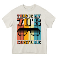 Cream This İs My 70'S Costume Heavy Core Tee - Bettercallsaul