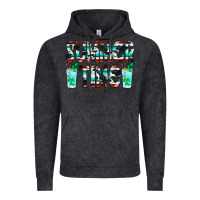 Vintage Black Summer Time Cowhide Serape Vintage Hoodie - CowCowDesign