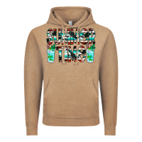 Vintage Coffee Summer Time Cowhide Serape Vintage Hoodie - CowCowDesign