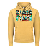 Vintage Mustard Summer Time Cowhide Serape Vintage Hoodie - CowCowDesign