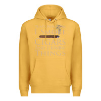 Mustard That's What I Do I Smoke Cigars And I Know Things Premium Hoodie - longCreatives