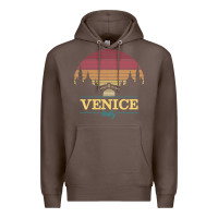 Coffee venice italy   vintage retro italian travel souvenir gift pullover hoo Premium Hoodie - longCreatives