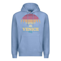 Colony Blue venice italy   vintage retro italian travel souvenir gift pullover hoo Premium Hoodie - longCreatives