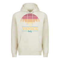 Oatmeal Heather venice italy   vintage retro italian travel souvenir gift pullover hoo Premium Hoodie - longCreatives