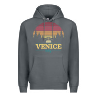 Rock venice italy   vintage retro italian travel souvenir gift pullover hoo Premium Hoodie - longCreatives