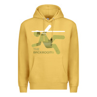 Antique Gold The Backrooms graphic Premium Hoodie - longCreatives