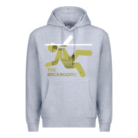 Heather Grey The Backrooms graphic Premium Hoodie - longCreatives