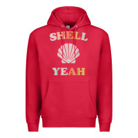 Cardinal vintage retro shell yeah beach tropical vacation gifts t shirt Premium Hoodie - longCreatives