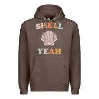 Coffee vintage retro shell yeah beach tropical vacation gifts t shirt Premium Hoodie - longCreatives
