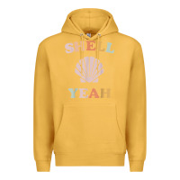 Mustard vintage retro shell yeah beach tropical vacation gifts t shirt Premium Hoodie - longCreatives