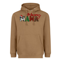 Toasted Coconut merry mama Heavyweight Hoodie - BarkalooDesign