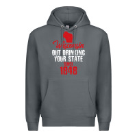Rock Wisconsin Out Drinking Your State Since 1848 Premium Hoodie - longCreatives