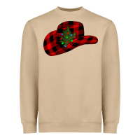 Mushroom cowboy christmas Heavyweight Sweatshirt - CowhideDigitalArt