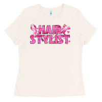 Bone Breast Cancer hair stylist Ladies Tee - texasbilliewilder