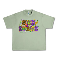 Oil Green Mardi Gras Med Surge Urban Heavy Tee - HowdyJamesFarm