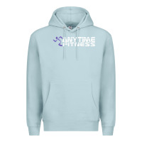 Blue Mist Anytimes Fitness Premium Hoodie - longCreatives