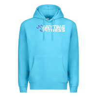 Ocean Blue Anytimes Fitness Premium Hoodie - longCreatives