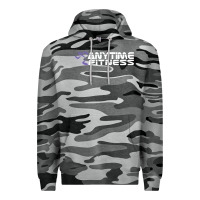 Slate Camo Anytimes Fitness Premium Hoodie - longCreatives