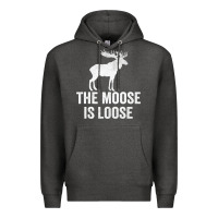 The Moose Is Loose Alaska Moose Premium Hoodie | Teevron