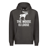 Smoke The Moose Is Loose Alaska Moose Premium Hoodie - longCreatives
