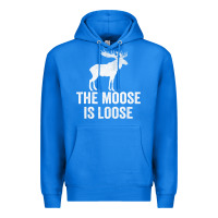 True Royal The Moose Is Loose Alaska Moose Premium Hoodie - longCreatives