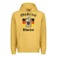 Antique Gold Oktoberfest München German Flag Beer Stein Premium Hoodie - longCreatives