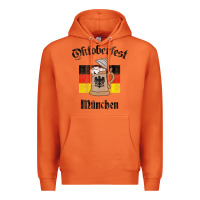 Carrot Oktoberfest München German Flag Beer Stein Premium Hoodie - longCreatives