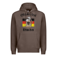 Coffee Oktoberfest München German Flag Beer Stein Premium Hoodie - longCreatives