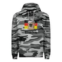 Slate Camo Oktoberfest München German Flag Beer Stein Premium Hoodie - longCreatives