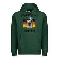 Sports Green Oktoberfest München German Flag Beer Stein Premium Hoodie - longCreatives