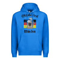 True Royal Oktoberfest München German Flag Beer Stein Premium Hoodie - longCreatives