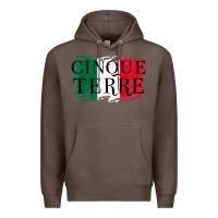 Coffee cinque terre italy travel distressed t shirt Premium Hoodie - longCreatives