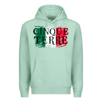 Seafoam cinque terre italy travel distressed t shirt Premium Hoodie - longCreatives