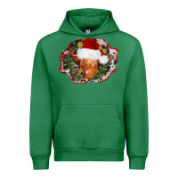 Emerald christmas heifer Urban Hoodie - AdoDesignShop