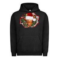 Pigment Black christmas heifer Urban Hoodie - AdoDesignShop
