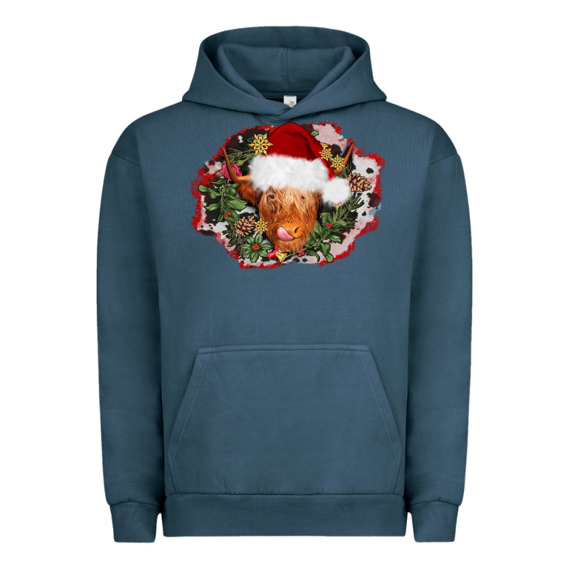 Christmas Heifer Urban Hoodie by AdoDesignShop | Teevron