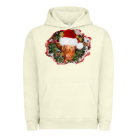Pigment Pistachio christmas heifer Urban Hoodie - AdoDesignShop