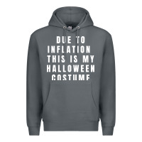 Rock due to inflation, this is my halloween costume pullover Premium Hoodie - longCreatives